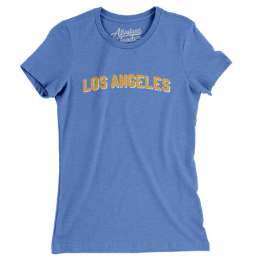 Los Angeles Varsity Women's T-Shirt-Allegiant Goods Co. Vintage Sports Apparel