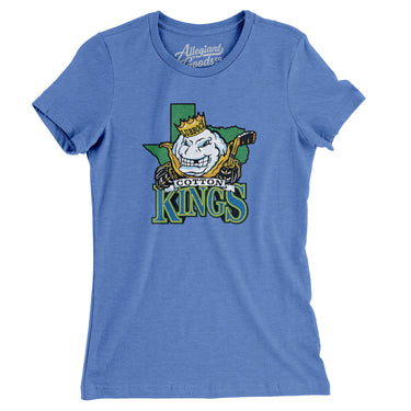 Lubbock Cotton Kings Women's T-Shirt-Allegiant Goods Co. Vintage Sports Apparel