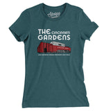 Cincinnati Gardens Arena Women's T-Shirt-Allegiant Goods Co. Vintage Sports Apparel