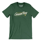 Green Bay Retro Men/Unisex T-Shirt-Allegiant Goods Co. Vintage Sports Apparel