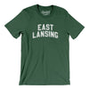East Lansing Michigan Varsity Men/Unisex T-Shirt-Heather Forest-Allegiant Goods Co. Vintage Sports Apparel