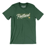Portland Retro Men/Unisex T-Shirt-Allegiant Goods Co. Vintage Sports Apparel