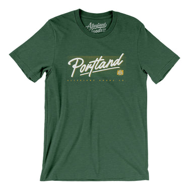 Portland Retro Men/Unisex T-Shirt-Allegiant Goods Co. Vintage Sports Apparel