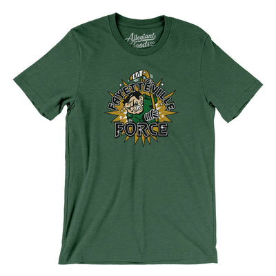 Fayetteville Force Men/Unisex T-Shirt-Heather Forest-Allegiant Goods Co. Vintage Sports Apparel