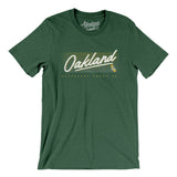 Oakland Retro Men/Unisex T-Shirt-Allegiant Goods Co. Vintage Sports Apparel