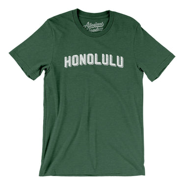 Honolulu Varsity Men/Unisex T-Shirt-Allegiant Goods Co. Vintage Sports Apparel