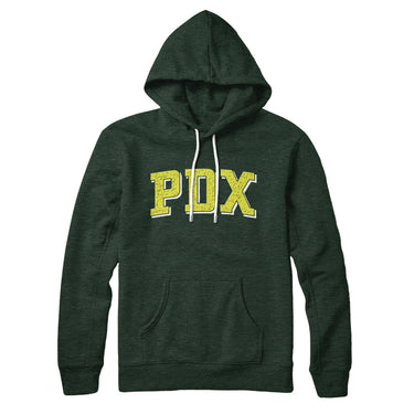 Pdx Varsity Hoodie-Allegiant Goods Co. Vintage Sports Apparel