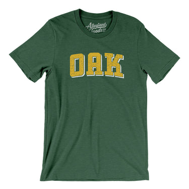 Oak Varsity Men/Unisex T-Shirt-Allegiant Goods Co. Vintage Sports Apparel