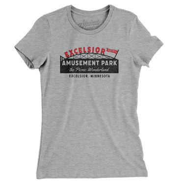 Excelsior Amusement Park Women's T-Shirt-Allegiant Goods Co. Vintage Sports Apparel