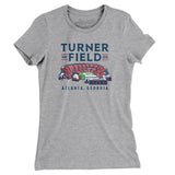 Turner Field Women's T-Shirt-Allegiant Goods Co. Vintage Sports Apparel