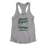 Mount Rainier National Park Women's Racerback Tank-Allegiant Goods Co. Vintage Sports Apparel