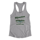 Yellowstone National Park Women's Racerback Tank-Allegiant Goods Co. Vintage Sports Apparel
