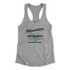 Yellowstone National Park Women's Racerback Tank-Heather Grey-Allegiant Goods Co. Vintage Sports Apparel