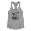 Great Smoky Mountains National Park Women's Racerback Tank-Heather Grey-Allegiant Goods Co. Vintage Sports Apparel