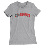Columbus Varsity Women's T-Shirt-Allegiant Goods Co. Vintage Sports Apparel