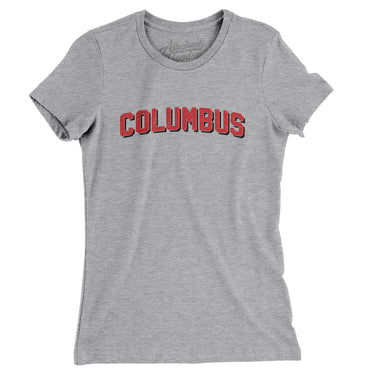 Columbus Varsity Women's T-Shirt-Allegiant Goods Co. Vintage Sports Apparel