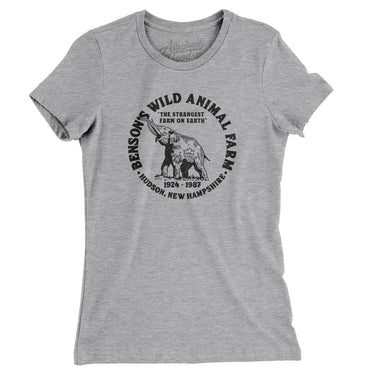 Benson’s Wild Animal Farm Women's T-Shirt-Allegiant Goods Co. Vintage Sports Apparel