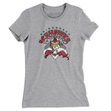 Adirondack Icehawks Women's T-Shirt-Allegiant Goods Co. Vintage Sports Apparel
