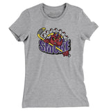 Asheville Smoke Women's T-Shirt-Allegiant Goods Co. Vintage Sports Apparel