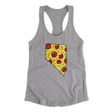 Nevada Pizza State Women's Racerback Tank-Allegiant Goods Co. Vintage Sports Apparel