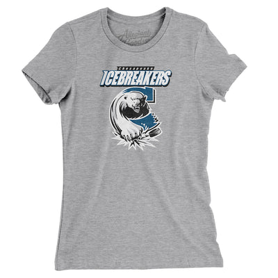 Chesapeake Icebreakers Women's T-Shirt-Heather Grey-Allegiant Goods Co. Vintage Sports Apparel