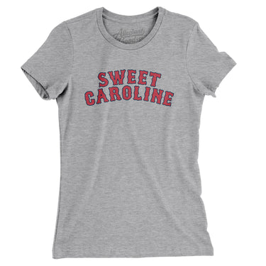 Boston Sweet Caroline Women's T-Shirt-Allegiant Goods Co. Vintage Sports Apparel