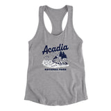 Acadia National Park Women's Racerback Tank-Allegiant Goods Co. Vintage Sports Apparel
