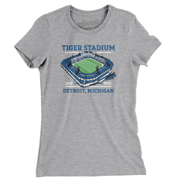 Tiger Stadium Women's T-Shirt-Allegiant Goods Co. Vintage Sports Apparel
