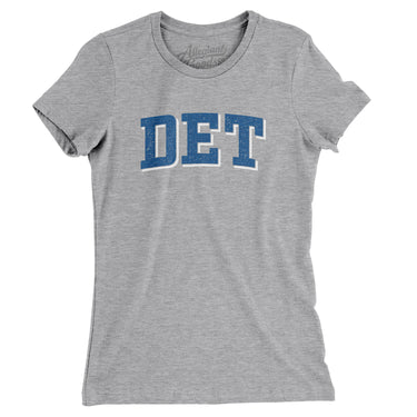 Det Varsity Women's T-Shirt-Allegiant Goods Co. Vintage Sports Apparel