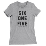 Nashville 615 Women's T-Shirt-Heather Grey-Allegiant Goods Co. Vintage Sports Apparel