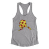 Alaska Pizza State Women's Racerback Tank-Heather Grey-Allegiant Goods Co. Vintage Sports Apparel