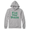 For The Birds Hoodie-Heather Grey-Allegiant Goods Co. Vintage Sports Apparel
