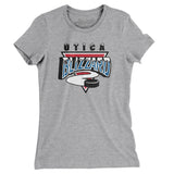Utica Blizzard Women's T-Shirt-Allegiant Goods Co. Vintage Sports Apparel