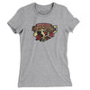 Kansas City Outlaws Women's T-Shirt-Heather Grey-Allegiant Goods Co. Vintage Sports Apparel