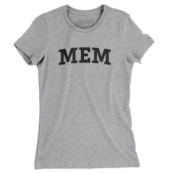 Mem Varsity Women's T-Shirt-Allegiant Goods Co. Vintage Sports Apparel