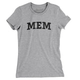 Mem Varsity Women's T-Shirt-Allegiant Goods Co. Vintage Sports Apparel