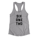 Minneapolis 612 Women's Racerback Tank-Allegiant Goods Co. Vintage Sports Apparel