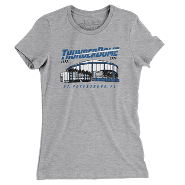 Tampa Bay Thunderdome Women's T-Shirt-Allegiant Goods Co. Vintage Sports Apparel