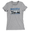 Tampa Bay Thunderdome Women's T-Shirt-Heather Grey-Allegiant Goods Co. Vintage Sports Apparel