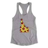 Idaho Pizza State Women's Racerback Tank-Allegiant Goods Co. Vintage Sports Apparel