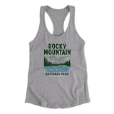 Rocky Mountains National Park Women's Racerback Tank-Allegiant Goods Co. Vintage Sports Apparel