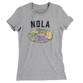 New Orleans King Cake Women's T-Shirt-Allegiant Goods Co. Vintage Sports Apparel
