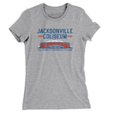 Jacksonville Coliseum Women's T-Shirt-Allegiant Goods Co. Vintage Sports Apparel