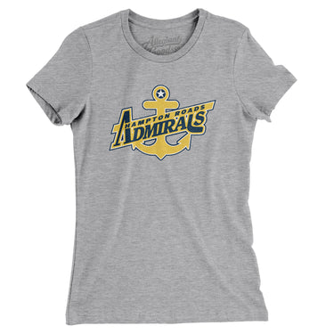 Hampton Road Admirals Women's T-Shirt-Allegiant Goods Co. Vintage Sports Apparel