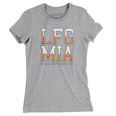 Lfg Mia Women's T-Shirt-Allegiant Goods Co. Vintage Sports Apparel
