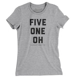 Oakland 510 Women's T-Shirt-Allegiant Goods Co. Vintage Sports Apparel