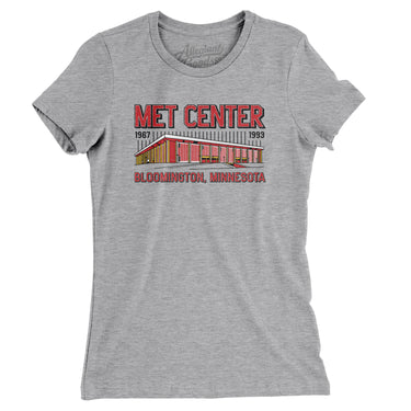 Met Center Women's T-Shirt-Allegiant Goods Co. Vintage Sports Apparel