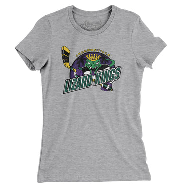 Jacksonville Lizard Kings Women's T-Shirt-Allegiant Goods Co. Vintage Sports Apparel