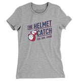 The Helmet Catch Women's T-Shirt-Allegiant Goods Co. Vintage Sports Apparel