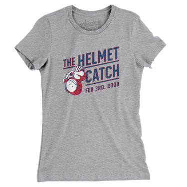 The Helmet Catch Women's T-Shirt-Allegiant Goods Co. Vintage Sports Apparel